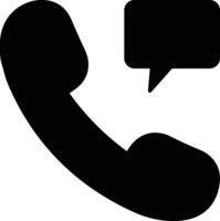 Call and chat icon . Phone and speech bubble icon . Contact symbol icon vector