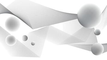 Abstract technology white gray background Hi-tech communication concept, technology, digital business vector