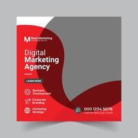 Maximize Your Reach with Engaging Social Media Post Templates vector