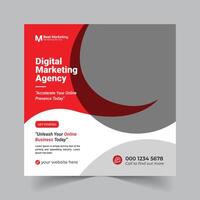 Customizable Social Media Templates to Represent Your Brand vector