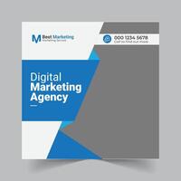 Create Professional Business Social Media Content with Templates vector