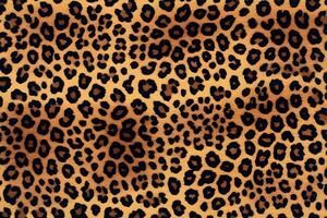 Seamless Leopard Print Pattern Texture. photo