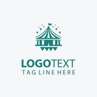 Glimmering Big Top logo vector