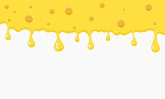 Melted cheese background. Melted cheese background available blank space for writing text. Melted cheese theme frame. Texture illustration. vector