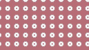 Abstract background with movements of symmetrical figures video