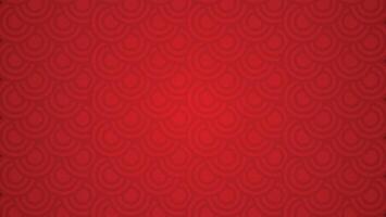 Circular Pattern Decorative Red Background vector
