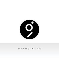 Unique G modern creative elegant letter G logo template Premium design vector