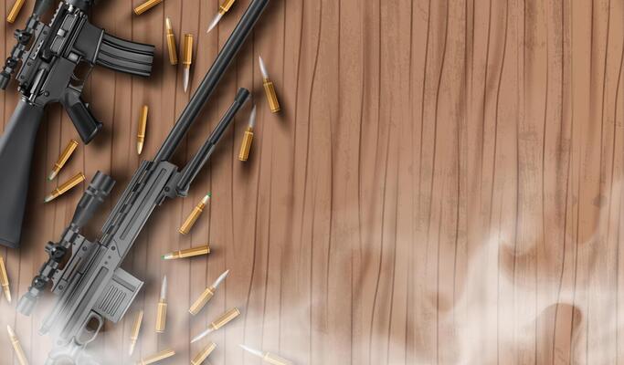 Rifle Wallpaper Vector Art Icons and Graphics for Free Download
