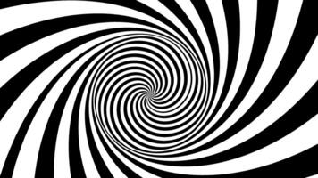 Zebra tunnel folds creating infinite video