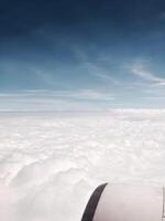 Aerial perspectives serene travel photography from above the clouds on your skyward adventure photo