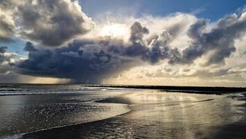 at the beach in Denmark photo