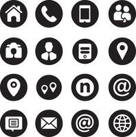 Set of social icon design collection vector