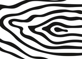 Abstract hand drawn wooden texture pattern. Black and white forest print vector