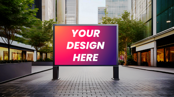 Turn Your Design Into Reality with Our Billboard Mockup psd