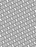 Romb Geometric Pattern Black And White vector