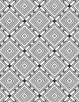 Geometric Black And White Pattern vector
