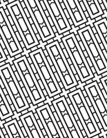 Window Geometric Pattern Black And White vector