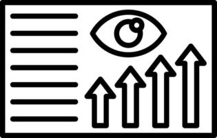 Viewer Line Icon vector
