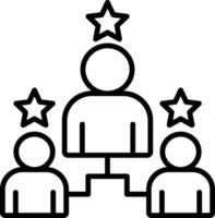 Experience Line Icon vector