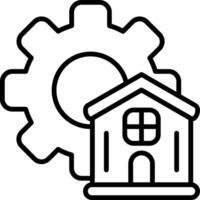 Management Line Icon vector