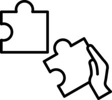 Collaboration Line Icon vector