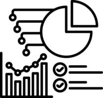 Description Line Icon vector