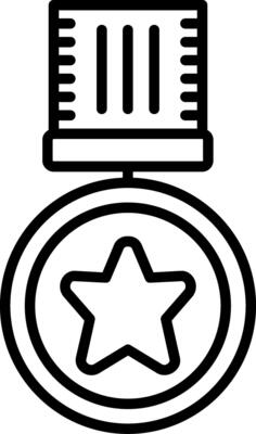 Medal Line Icon