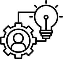 Techniques Line Icon vector