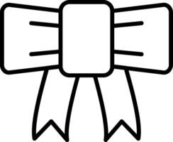 Bow Line Icon vector