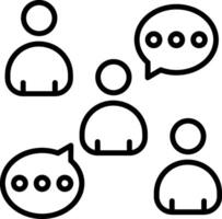 Network Communication Line Icon vector