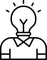 Pioneer Line Icon vector