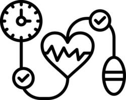 Check Line Icon vector