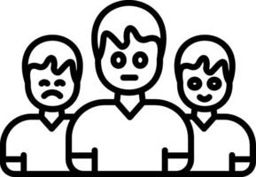 Customer Line Icon vector