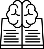 Learning Line Icon vector