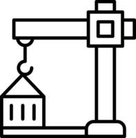 Container Line Icon vector