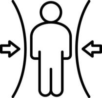Resilience Line Icon vector