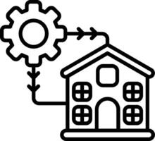 Management Line Icon vector
