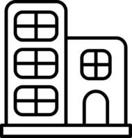 Property Line Icon vector