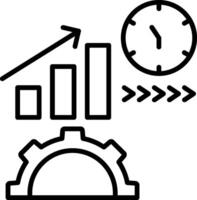 Time Line Icon vector