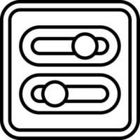Switch Line Icon vector