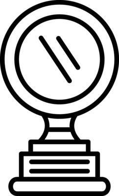 Trophy Cup Line Icon