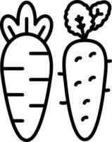 Vegetables Line Icon vector