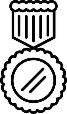 Medal Line Icon