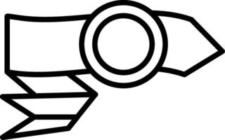 Right Arrow Line Icon vector