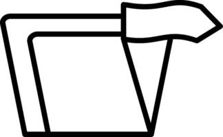 Arrow Graphic Line Icon vector