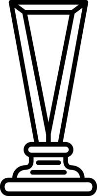 Trophy Cup Line Icon