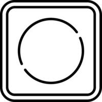 Sync Line Icon vector