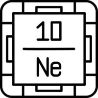 Neon Line Icon vector