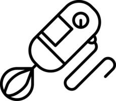 Blender Line Icon vector