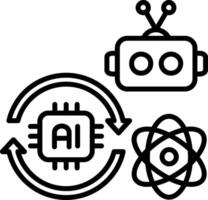 Backup Line Icon vector